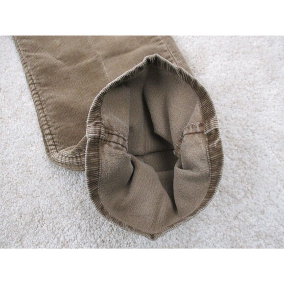 VINTAGE Levis Jeans Men 33x25 Brown White Tab Corduroy Bootcut Western 80s USA - Picture 9 of 14